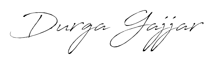 Generate high-definition signature styles for Durga Gajjar. The Antro_Vectra typeface ensures crisp legibility and sophisticated design. Durga Gajjar signature style 6 images and pictures png