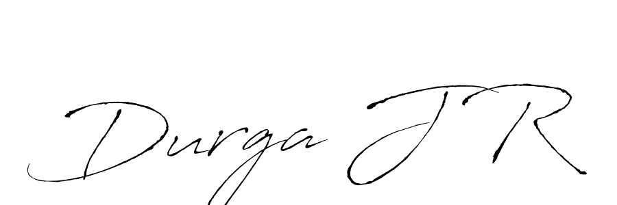 How to make Durga J R signature? Antro_Vectra is a professional autograph style. Create handwritten signature for Durga J R name. Durga J R signature style 6 images and pictures png