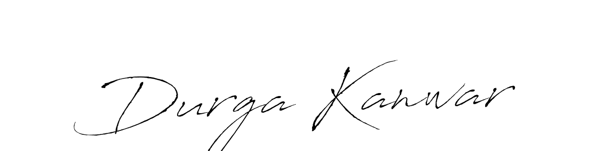 Also we have Durga Kanwar name is the best signature style. Create professional handwritten signature collection using Antro_Vectra autograph style. Durga Kanwar signature style 6 images and pictures png