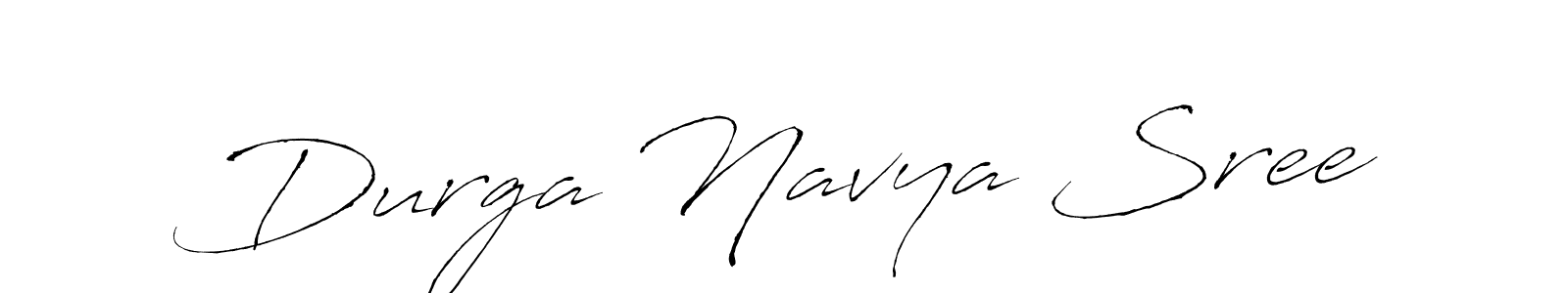 Antro_Vectra is a professional signature style that is perfect for those who want to add a touch of class to their signature. It is also a great choice for those who want to make their signature more unique. Get Durga Navya Sree name to fancy signature for free. Durga Navya Sree signature style 6 images and pictures png