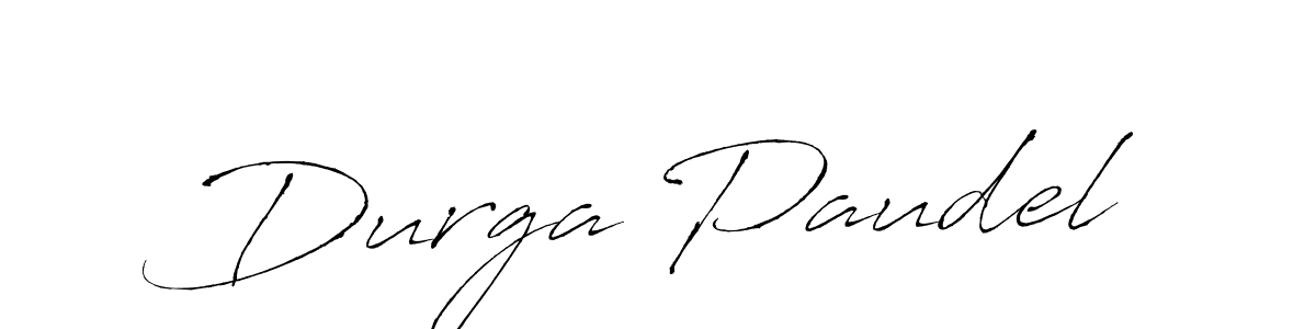 How to make Durga Paudel signature? Antro_Vectra is a professional autograph style. Create handwritten signature for Durga Paudel name. Durga Paudel signature style 6 images and pictures png