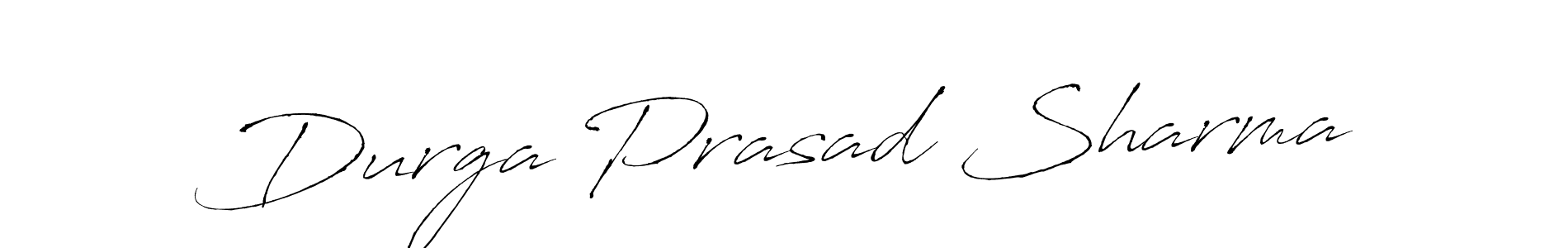 Durga Prasad Sharma stylish signature style. Best Handwritten Sign (Antro_Vectra) for my name. Handwritten Signature Collection Ideas for my name Durga Prasad Sharma. Durga Prasad Sharma signature style 6 images and pictures png