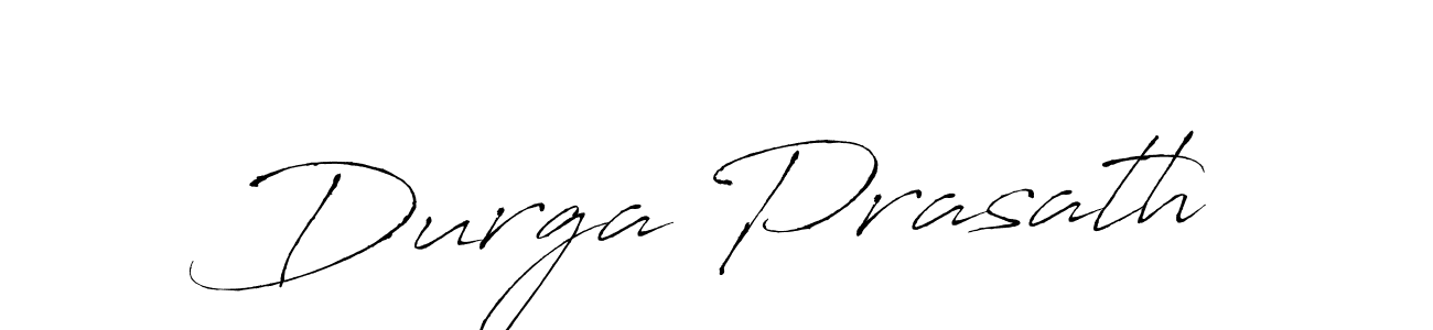 Durga Prasath stylish signature style. Best Handwritten Sign (Antro_Vectra) for my name. Handwritten Signature Collection Ideas for my name Durga Prasath. Durga Prasath signature style 6 images and pictures png