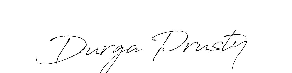 How to make Durga Prusty name signature. Use Antro_Vectra style for creating short signs online. This is the latest handwritten sign. Durga Prusty signature style 6 images and pictures png