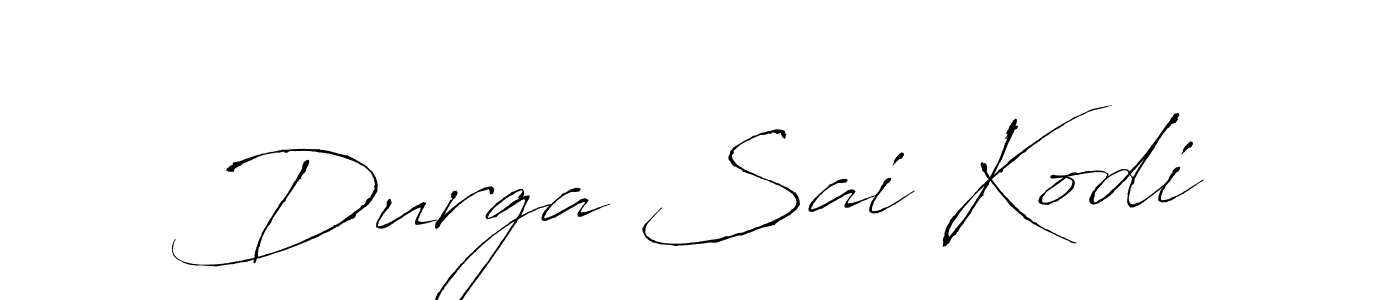 Once you've used our free online signature maker to create your best signature Antro_Vectra style, it's time to enjoy all of the benefits that Durga Sai Kodi name signing documents. Durga Sai Kodi signature style 6 images and pictures png