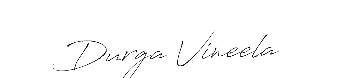 Also You can easily find your signature by using the search form. We will create Durga Vineela name handwritten signature images for you free of cost using Antro_Vectra sign style. Durga Vineela signature style 6 images and pictures png