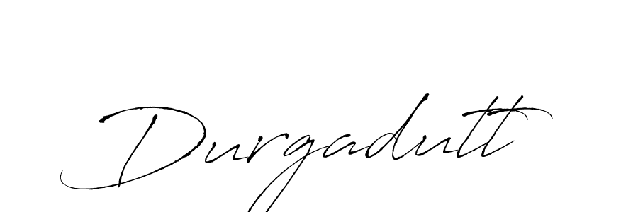 The best way (Antro_Vectra) to make a short signature is to pick only two or three words in your name. The name Durgadutt include a total of six letters. For converting this name. Durgadutt signature style 6 images and pictures png