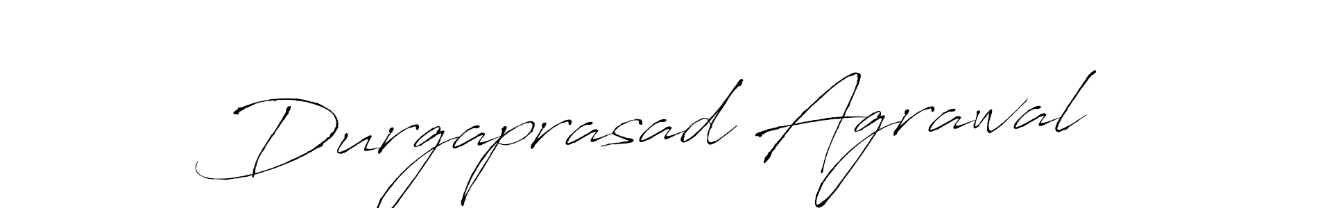 Design your own signature with our free online signature maker. With this signature software, you can create a handwritten (Antro_Vectra) signature for name Durgaprasad Agrawal. Durgaprasad Agrawal signature style 6 images and pictures png