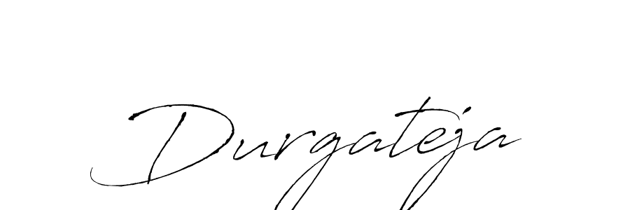 Make a beautiful signature design for name Durgateja. With this signature (Antro_Vectra) style, you can create a handwritten signature for free. Durgateja signature style 6 images and pictures png
