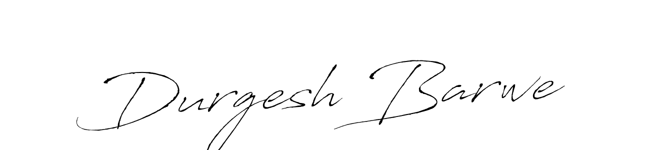 Create a beautiful signature design for name Durgesh Barwe. With this signature (Antro_Vectra) fonts, you can make a handwritten signature for free. Durgesh Barwe signature style 6 images and pictures png