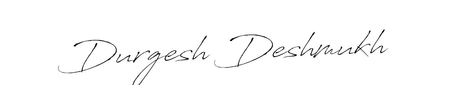 Durgesh Deshmukh stylish signature style. Best Handwritten Sign (Antro_Vectra) for my name. Handwritten Signature Collection Ideas for my name Durgesh Deshmukh. Durgesh Deshmukh signature style 6 images and pictures png