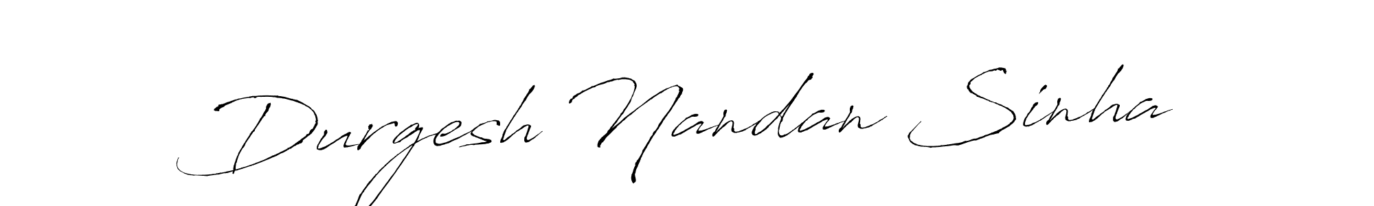 Also we have Durgesh Nandan Sinha name is the best signature style. Create professional handwritten signature collection using Antro_Vectra autograph style. Durgesh Nandan Sinha signature style 6 images and pictures png
