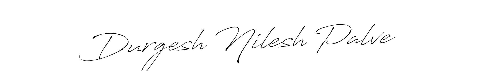 Antro_Vectra is a professional signature style that is perfect for those who want to add a touch of class to their signature. It is also a great choice for those who want to make their signature more unique. Get Durgesh Nilesh Palve name to fancy signature for free. Durgesh Nilesh Palve signature style 6 images and pictures png