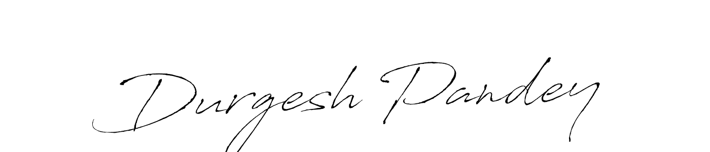 Create a beautiful signature design for name Durgesh Pandey. With this signature (Antro_Vectra) fonts, you can make a handwritten signature for free. Durgesh Pandey signature style 6 images and pictures png