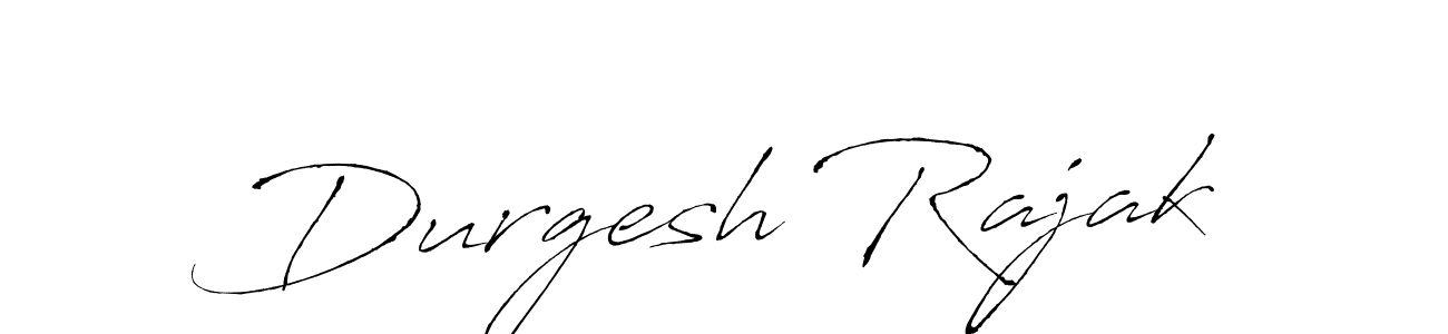 How to make Durgesh Rajak name signature. Use Antro_Vectra style for creating short signs online. This is the latest handwritten sign. Durgesh Rajak signature style 6 images and pictures png