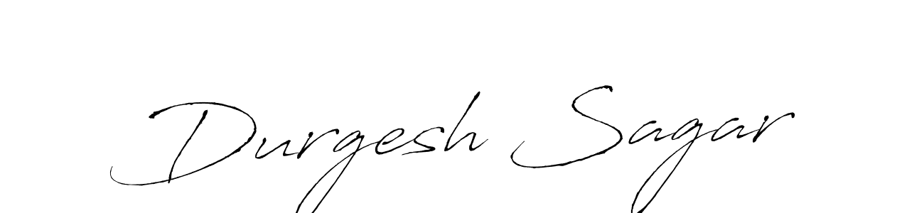 Design your own signature with our free online signature maker. With this signature software, you can create a handwritten (Antro_Vectra) signature for name Durgesh Sagar. Durgesh Sagar signature style 6 images and pictures png