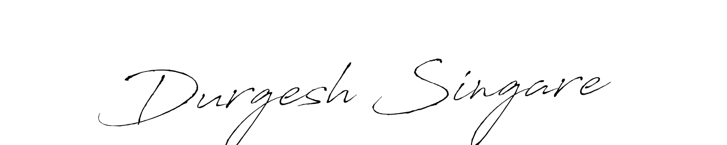 Also we have Durgesh Singare name is the best signature style. Create professional handwritten signature collection using Antro_Vectra autograph style. Durgesh Singare signature style 6 images and pictures png