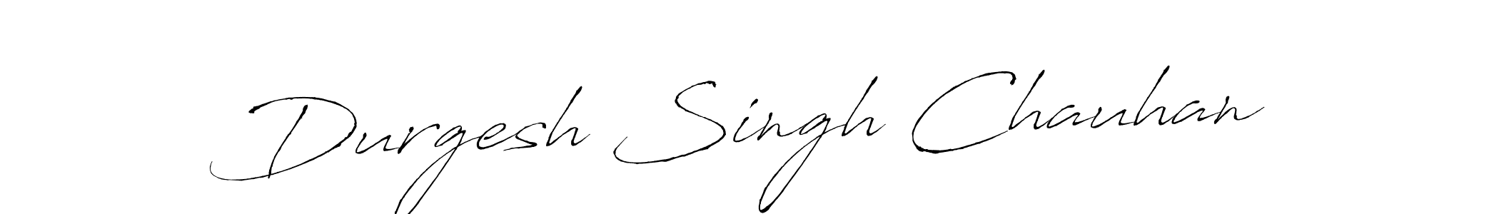 Design your own signature with our free online signature maker. With this signature software, you can create a handwritten (Antro_Vectra) signature for name Durgesh Singh Chauhan. Durgesh Singh Chauhan signature style 6 images and pictures png