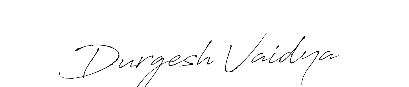 How to make Durgesh Vaidya signature? Antro_Vectra is a professional autograph style. Create handwritten signature for Durgesh Vaidya name. Durgesh Vaidya signature style 6 images and pictures png