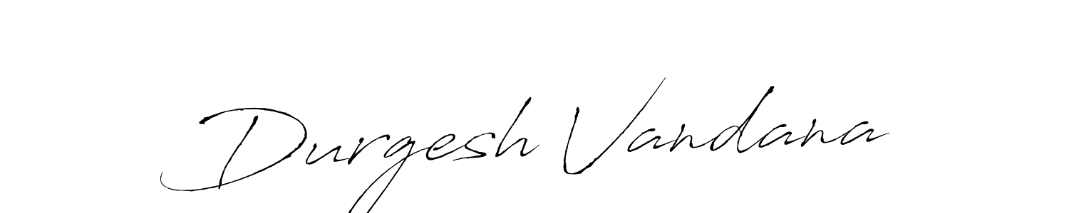 Make a beautiful signature design for name Durgesh Vandana. With this signature (Antro_Vectra) style, you can create a handwritten signature for free. Durgesh Vandana signature style 6 images and pictures png