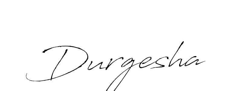 Durgesha stylish signature style. Best Handwritten Sign (Antro_Vectra) for my name. Handwritten Signature Collection Ideas for my name Durgesha. Durgesha signature style 6 images and pictures png