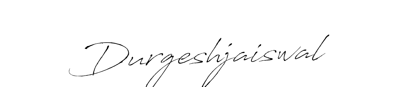 Design your own signature with our free online signature maker. With this signature software, you can create a handwritten (Antro_Vectra) signature for name Durgeshjaiswal. Durgeshjaiswal signature style 6 images and pictures png