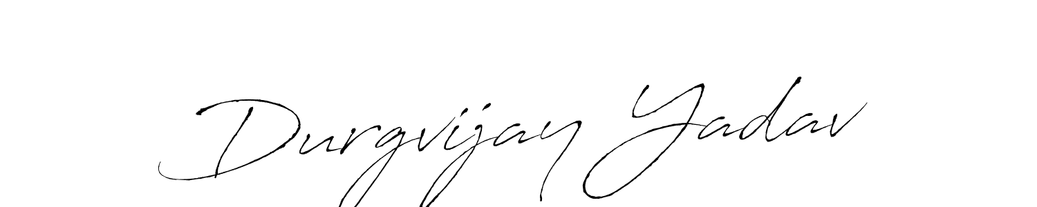 It looks lik you need a new signature style for name Durgvijay Yadav. Design unique handwritten (Antro_Vectra) signature with our free signature maker in just a few clicks. Durgvijay Yadav signature style 6 images and pictures png