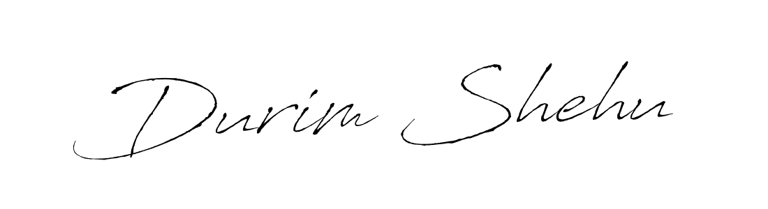 Durim Shehu stylish signature style. Best Handwritten Sign (Antro_Vectra) for my name. Handwritten Signature Collection Ideas for my name Durim Shehu. Durim Shehu signature style 6 images and pictures png