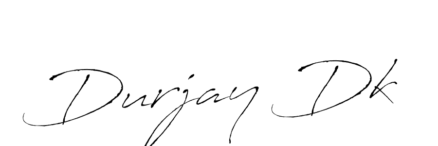 The best way (Antro_Vectra) to make a short signature is to pick only two or three words in your name. The name Durjay Dk include a total of six letters. For converting this name. Durjay Dk signature style 6 images and pictures png