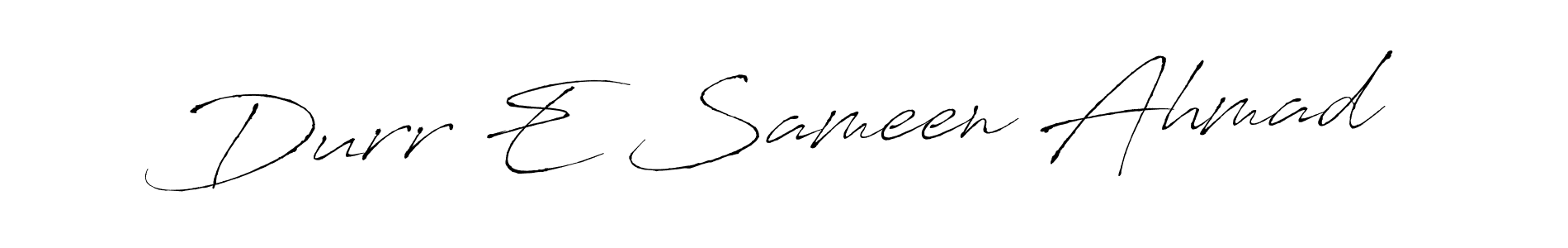 How to make Durr E Sameen Ahmad signature? Antro_Vectra is a professional autograph style. Create handwritten signature for Durr E Sameen Ahmad name. Durr E Sameen Ahmad signature style 6 images and pictures png