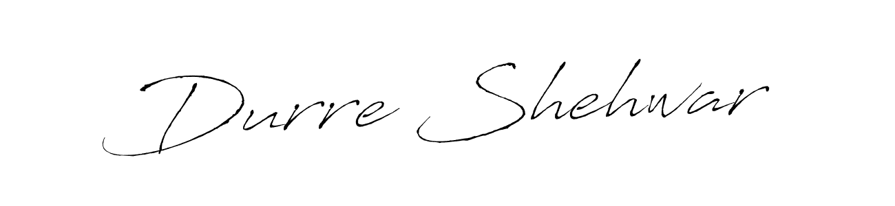 You should practise on your own different ways (Antro_Vectra) to write your name (Durre Shehwar) in signature. don't let someone else do it for you. Durre Shehwar signature style 6 images and pictures png