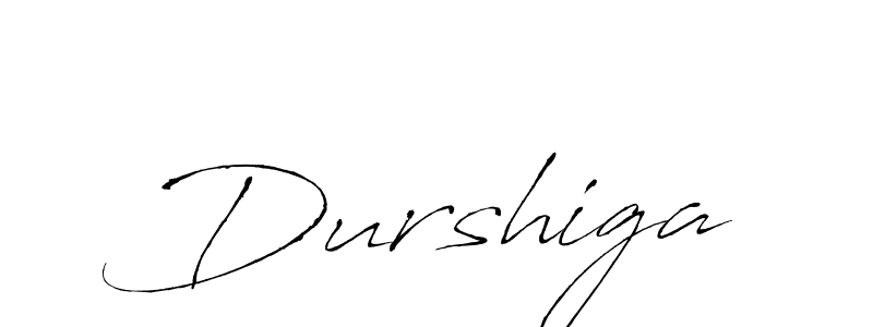 Make a beautiful signature design for name Durshiga. With this signature (Antro_Vectra) style, you can create a handwritten signature for free. Durshiga signature style 6 images and pictures png