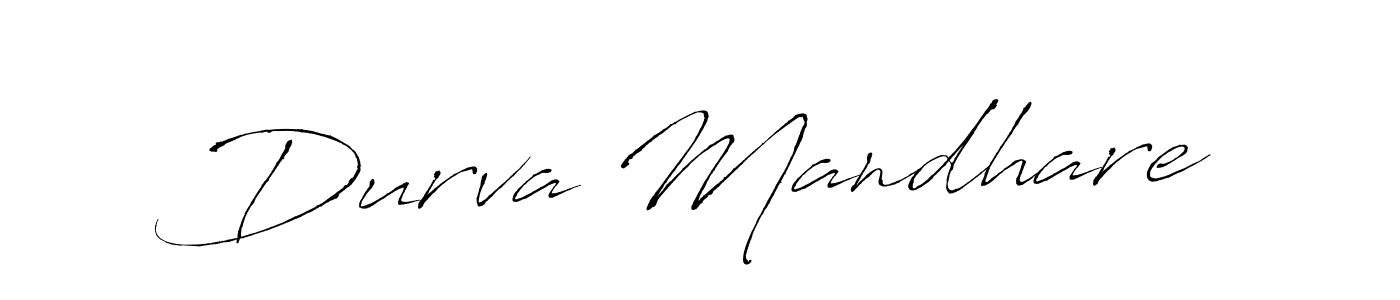 Make a short Durva Mandhare signature style. Manage your documents anywhere anytime using Antro_Vectra. Create and add eSignatures, submit forms, share and send files easily. Durva Mandhare signature style 6 images and pictures png