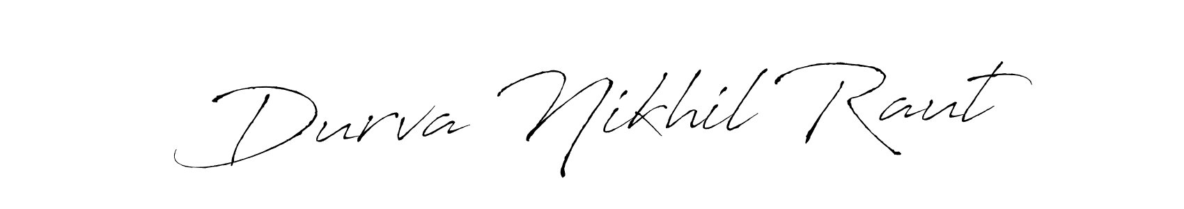 How to Draw Durva Nikhil Raut signature style? Antro_Vectra is a latest design signature styles for name Durva Nikhil Raut. Durva Nikhil Raut signature style 6 images and pictures png