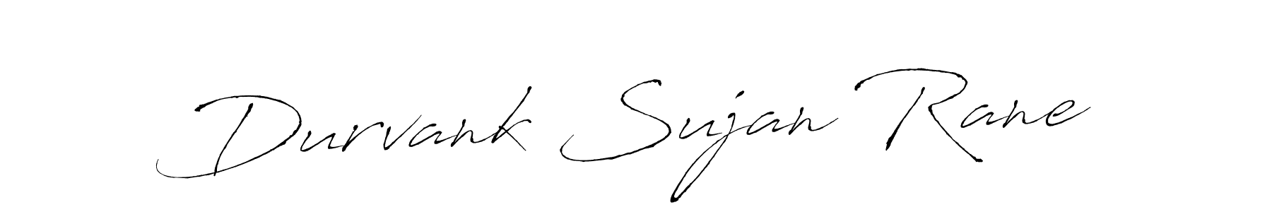 Make a beautiful signature design for name Durvank Sujan Rane. With this signature (Antro_Vectra) style, you can create a handwritten signature for free. Durvank Sujan Rane signature style 6 images and pictures png