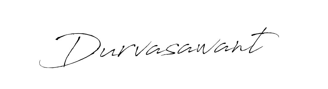 How to make Durvasawant signature? Antro_Vectra is a professional autograph style. Create handwritten signature for Durvasawant name. Durvasawant signature style 6 images and pictures png