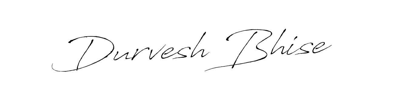 How to make Durvesh Bhise signature? Antro_Vectra is a professional autograph style. Create handwritten signature for Durvesh Bhise name. Durvesh Bhise signature style 6 images and pictures png