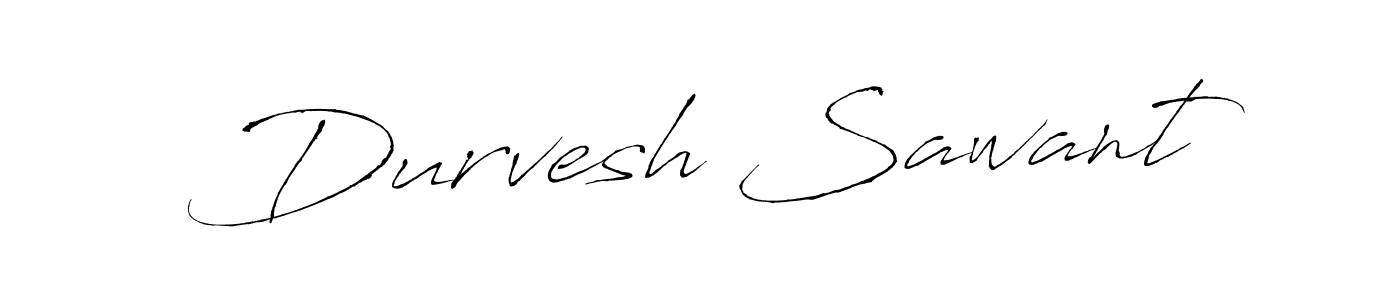 The best way (Antro_Vectra) to make a short signature is to pick only two or three words in your name. The name Durvesh Sawant include a total of six letters. For converting this name. Durvesh Sawant signature style 6 images and pictures png