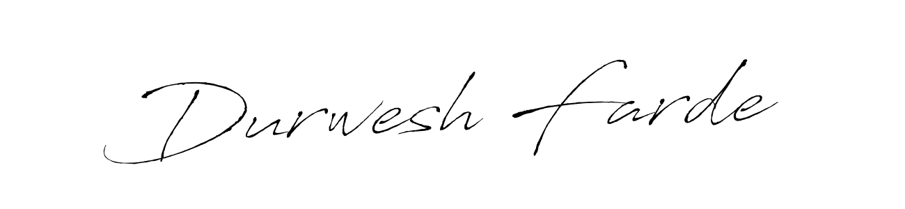 Make a beautiful signature design for name Durwesh Farde. Use this online signature maker to create a handwritten signature for free. Durwesh Farde signature style 6 images and pictures png