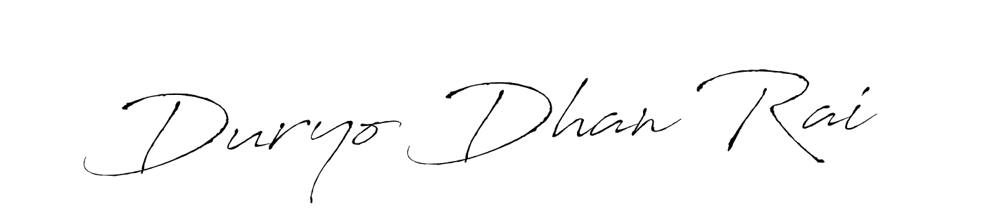 See photos of Duryo Dhan Rai official signature by Spectra . Check more albums & portfolios. Read reviews & check more about Antro_Vectra font. Duryo Dhan Rai signature style 6 images and pictures png