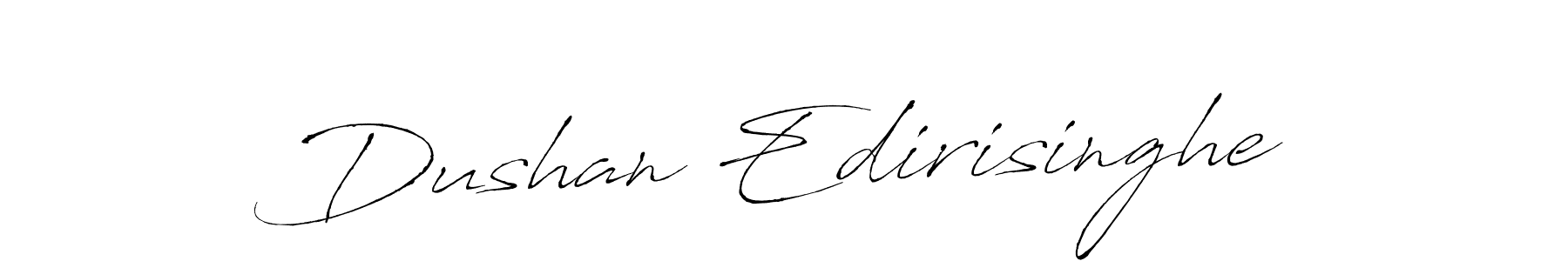 if you are searching for the best signature style for your name Dushan Edirisinghe. so please give up your signature search. here we have designed multiple signature styles  using Antro_Vectra. Dushan Edirisinghe signature style 6 images and pictures png