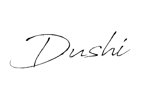 Once you've used our free online signature maker to create your best signature Antro_Vectra style, it's time to enjoy all of the benefits that Dushi name signing documents. Dushi signature style 6 images and pictures png