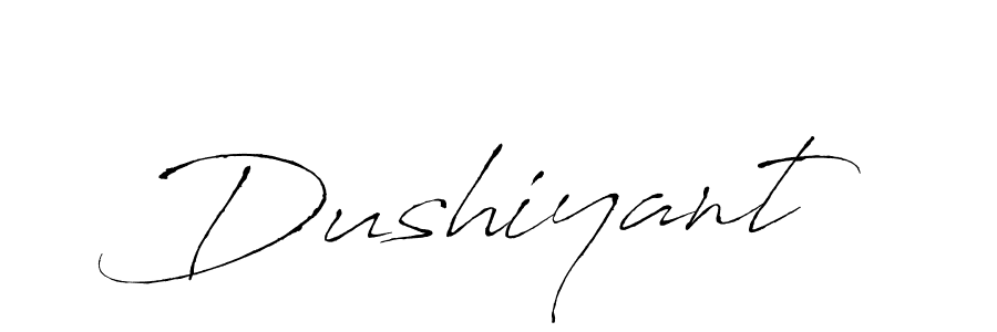 Create a beautiful signature design for name Dushiyant. With this signature (Antro_Vectra) fonts, you can make a handwritten signature for free. Dushiyant signature style 6 images and pictures png