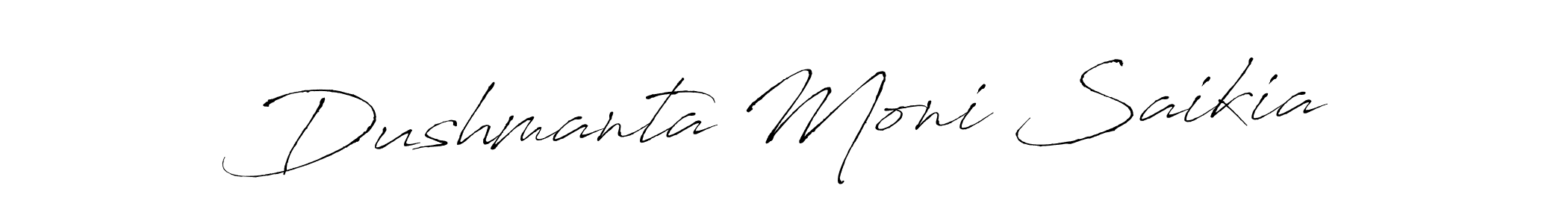 Antro_Vectra is a professional signature style that is perfect for those who want to add a touch of class to their signature. It is also a great choice for those who want to make their signature more unique. Get Dushmanta Moni Saikia name to fancy signature for free. Dushmanta Moni Saikia signature style 6 images and pictures png