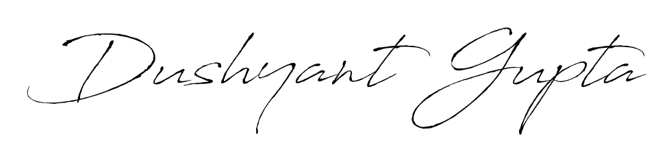 Quickly download Dushyant Gupta name signature in high-resolution PNG using Antro_Vectra style. Ready to insert into PDFs and online applications. Dushyant Gupta signature style 6 images and pictures png