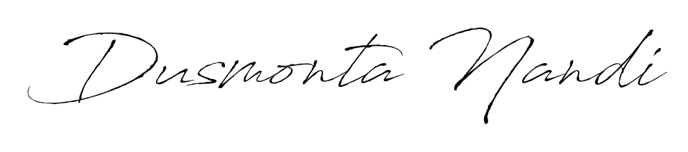 Give your name Dusmonta Nandi an exquisite flair with the Antro_Vectra script font. Ideal for contracts, resumes, and formal letterheads. Dusmonta Nandi signature style 6 images and pictures png