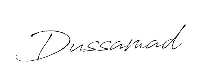 Create a beautiful signature design for name Dussamad. With this signature (Antro_Vectra) fonts, you can make a handwritten signature for free. Dussamad signature style 6 images and pictures png