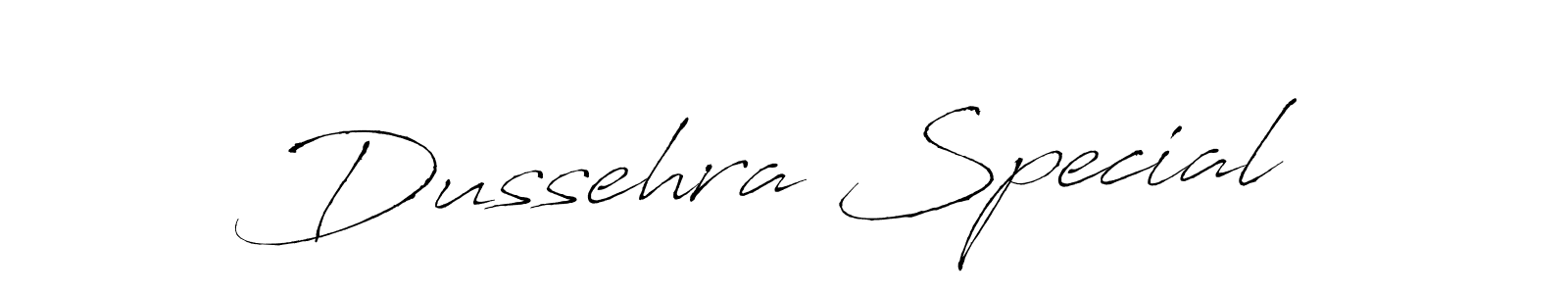 Design your own signature with our free online signature maker. With this signature software, you can create a handwritten (Antro_Vectra) signature for name Dussehra Special. Dussehra Special signature style 6 images and pictures png