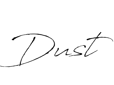 Use a signature maker to create a handwritten signature online. With this signature software, you can design (Antro_Vectra) your own signature for name Dust. Dust signature style 6 images and pictures png