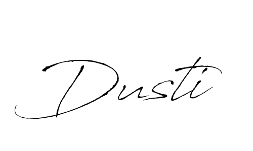 Make a short Dusti signature style. Manage your documents anywhere anytime using Antro_Vectra. Create and add eSignatures, submit forms, share and send files easily. Dusti signature style 6 images and pictures png